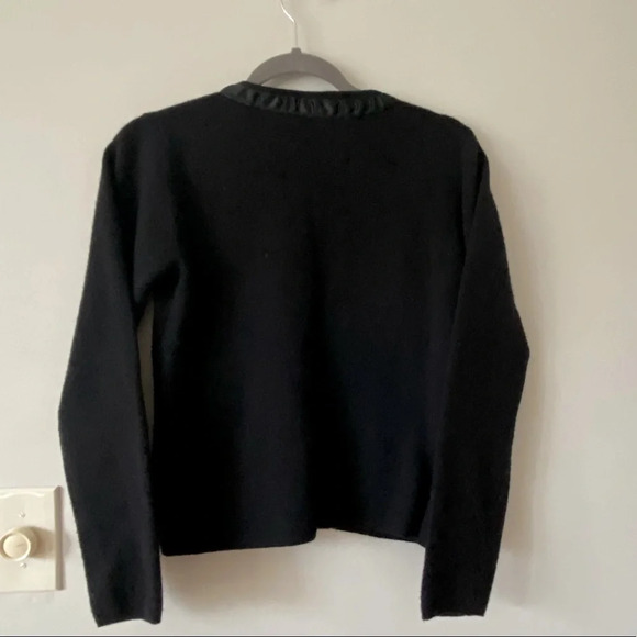 Weekend MAXMARA 100% Virgin Wool Cardigan Sweater - Picture 5 of 7